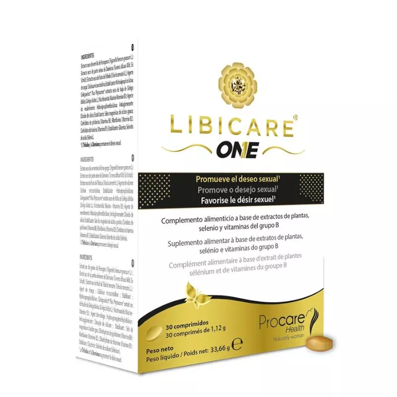 Libicare One Procare Health - Libido féminine & bien-être intime - 30 comprimés