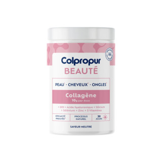 Collagène naturel et bioactif neutre Colpropur - Peau, cheveux et ongles - 306g