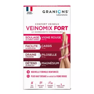 Veinomix Granions - Confort veineux - 30 comprimés