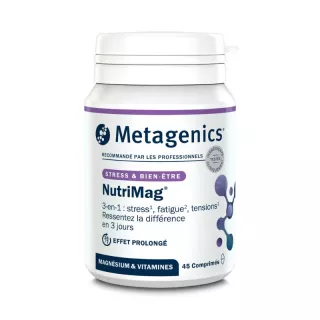 NutriMag Metagenics - Stress & bien-être - 45 comprimés
