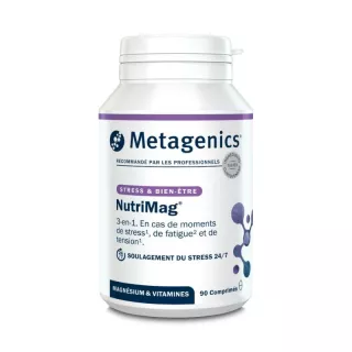 NutriMag Metagenics - Stress & bien-être - 90 comprimés