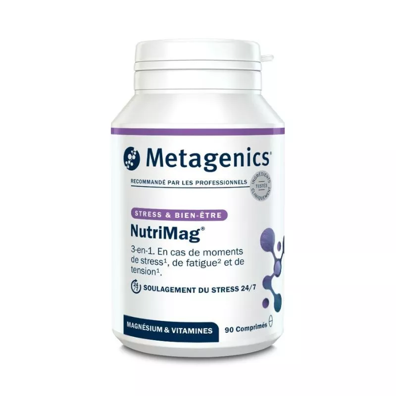 NutriMag Metagenics - Stress & bien-être - 90 comprimés