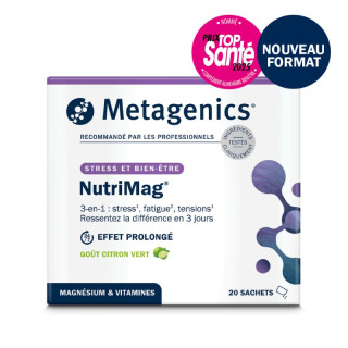 NutriMag Metagenics - Stress, fatigue & tensions - 20 sachets
