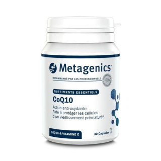 Coenzyme Q10 + Vitamine E Metagenics - Stress oxydatif - 30 capsules