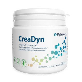 CreaDyn Metagenics - Puissance lors d’efforts de force explosifs - 33 portions saveur orange