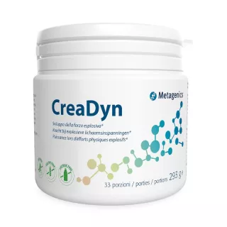 CreaDyn Metagenics - Puissance lors d’efforts de force explosifs - 33 portions saveur orange