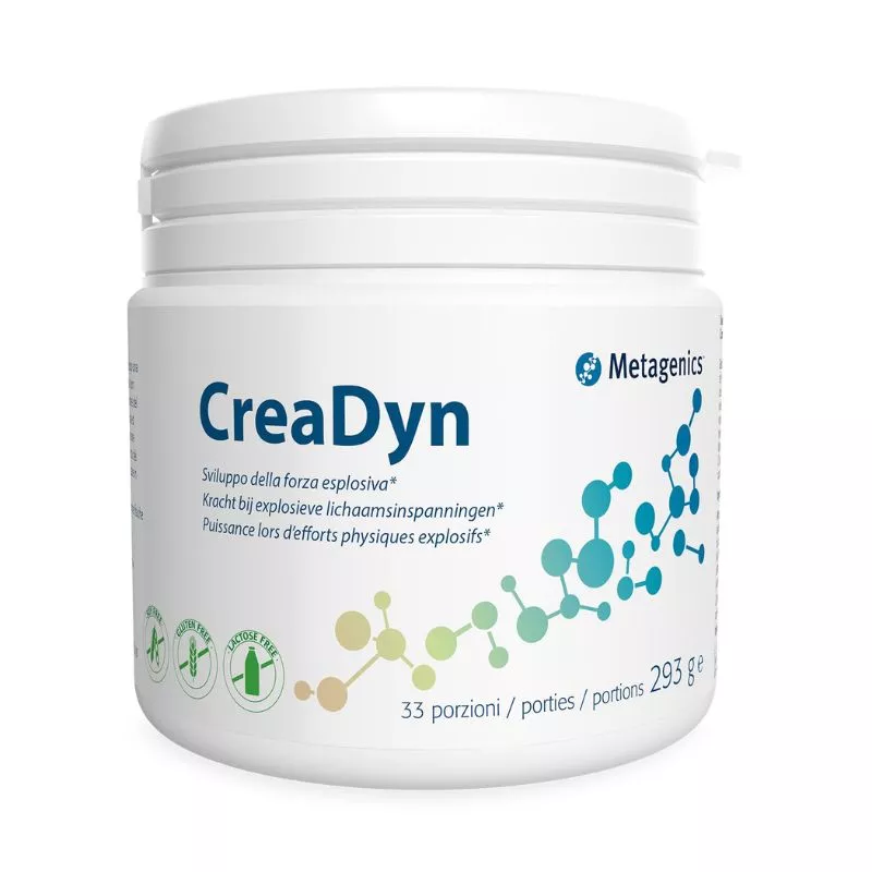 CreaDyn Metagenics - Puissance lors d’efforts de force explosifs - 33 portions saveur orange