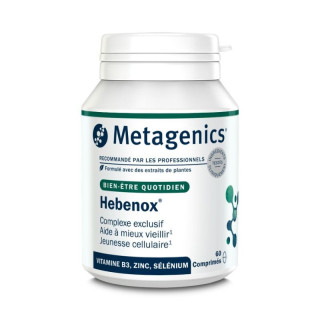 Hebenox Metagenics - Jeunesse cellulaire - 60 comprimés
