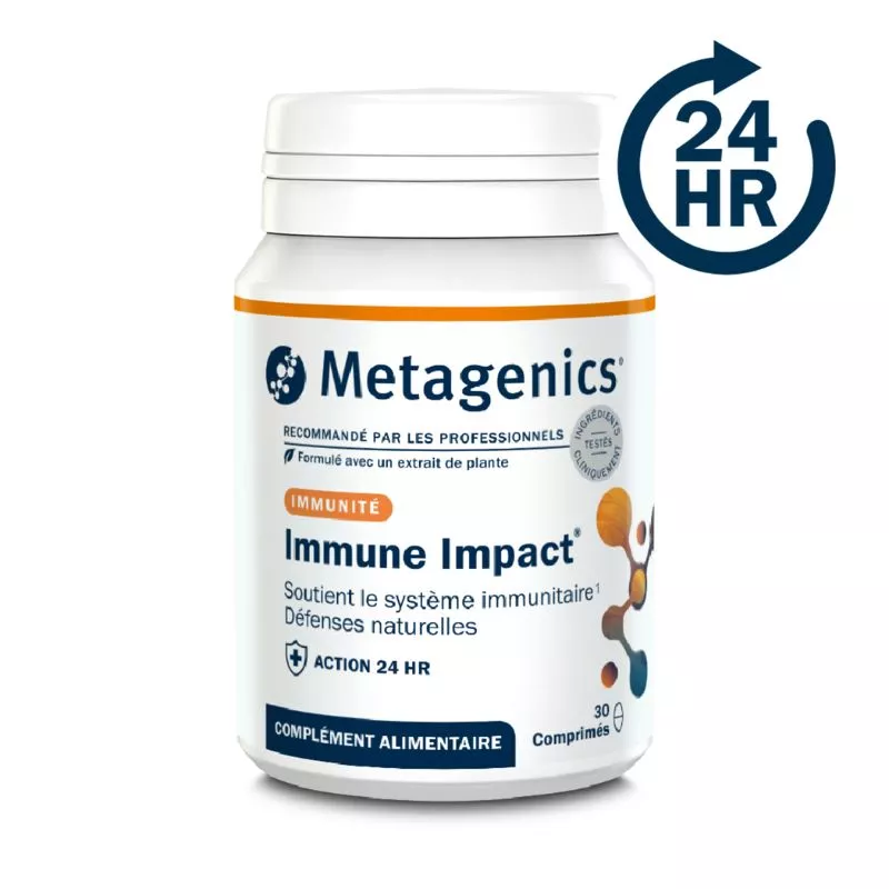 Immune Impact Metagenics - Défenses naturelles - 30 comprimés