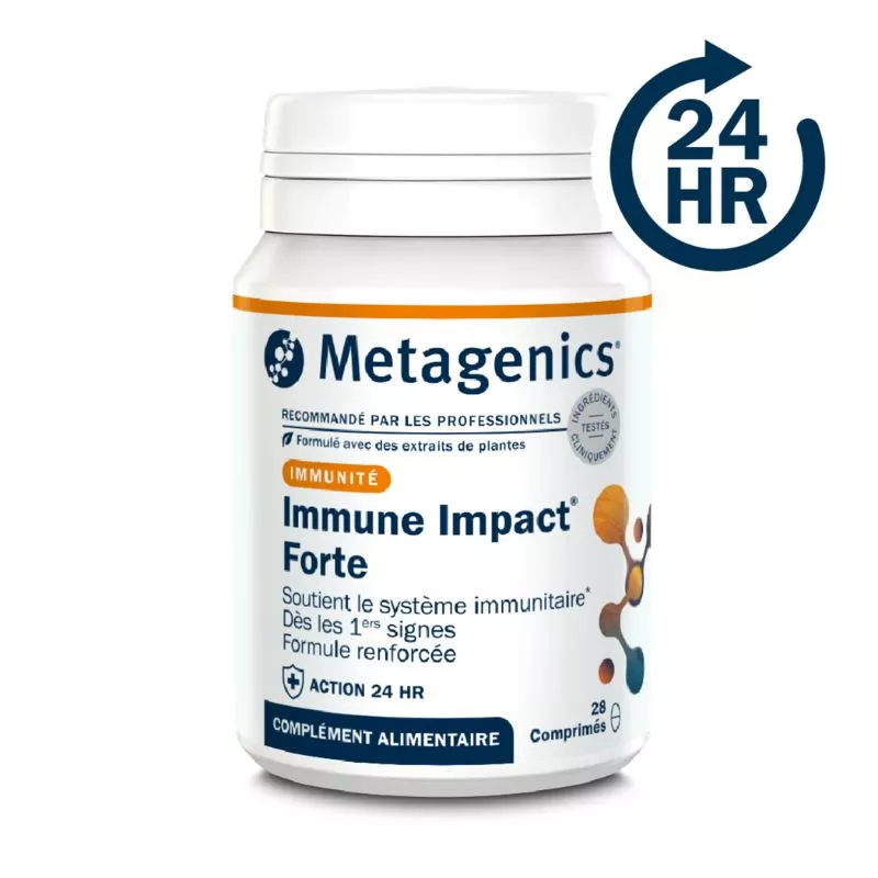 Immune Impact Forte Metagenics - Défenses naturelles - 28 comprimés