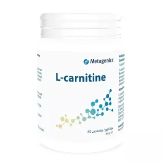 L-Carnitine Metagenics - Métabolisme énergétique - 60 gélules