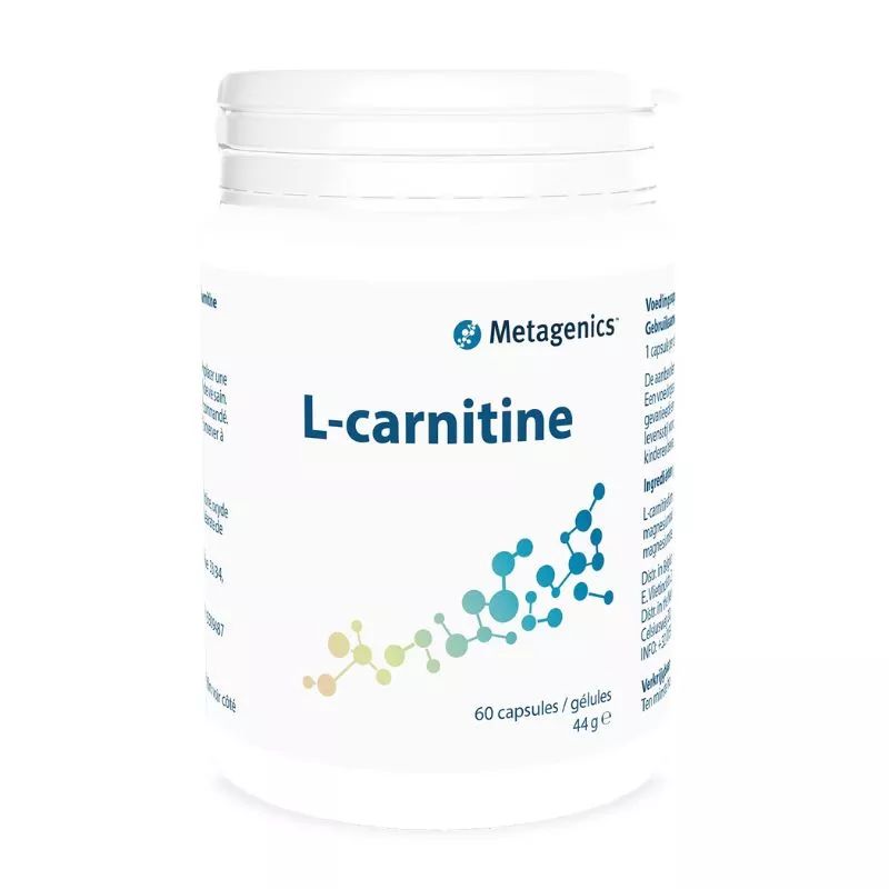 L-Carnitine Metagenics - Métabolisme énergétique - 60 gélules