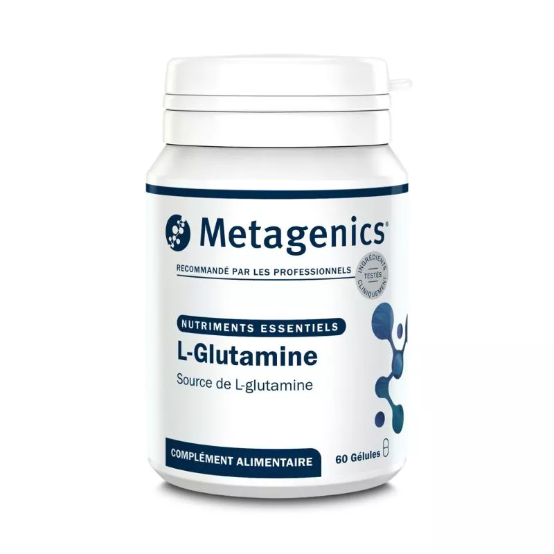 L-Glutamine Metagenics - Confort digestif - 60 gélules
