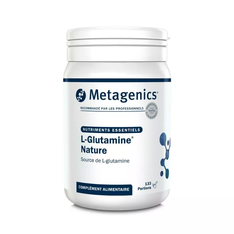 L-Glutamine nature Metagenics - Métabolisme énergétique - 133 portions