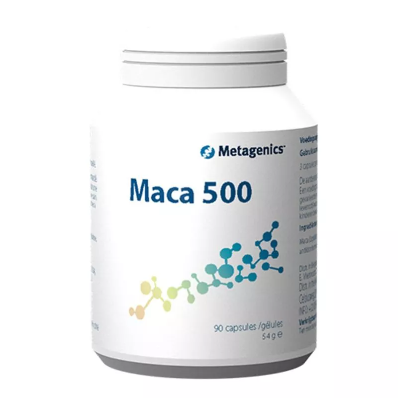 Maca 500 Metagenics - Énergie sexuelle - 90 gélules