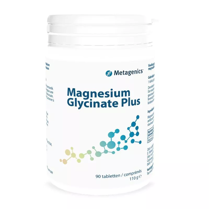 Magnesium Glycinate Plus Metagenics - Apporte du magnésium au corps - 90 comprimés