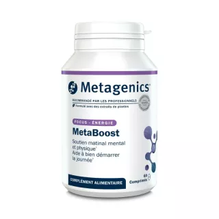 MetaBoost Metagenics - Soutien matinal mental et physique - 60 comprimés