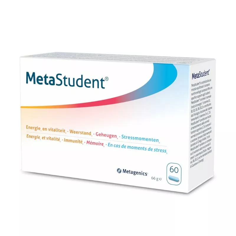 MetaStudent Metagenics - Mémoire & concentration - 60 comprimés