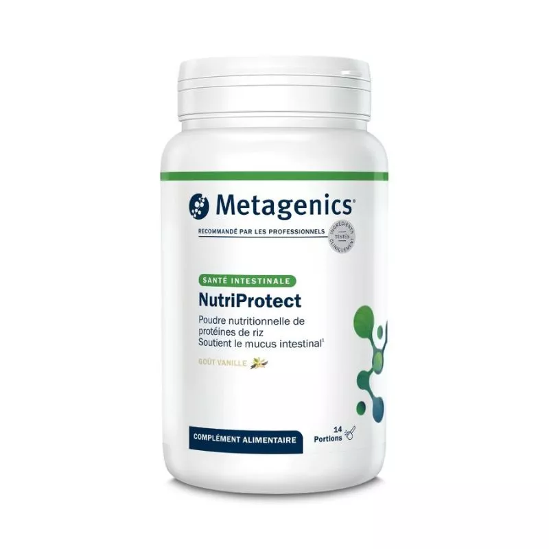 NutriProtect vanille Metagenics - Confort intestinal - 14 portions