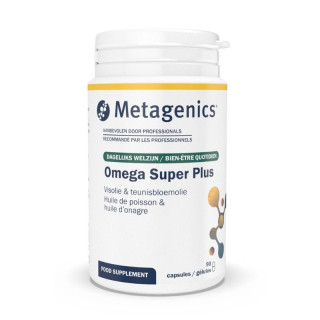 Omega Super Plus Metagenics - Santé cardiovasculaire - 90 gélules