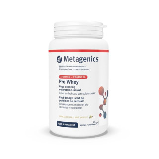 Pro-Whey vanille Metagenics - Maintien de la masse musculaire - 21 portions