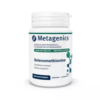 Sélénométhionine Metagenics - Stress oxydatif - 120 comprimés