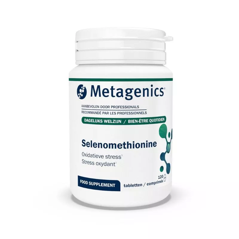 Sélénométhionine Metagenics - Stress oxydatif - 120 comprimés