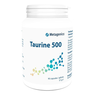 Taurine 500mg Metagenics - Acides aminés - 90 gélules
