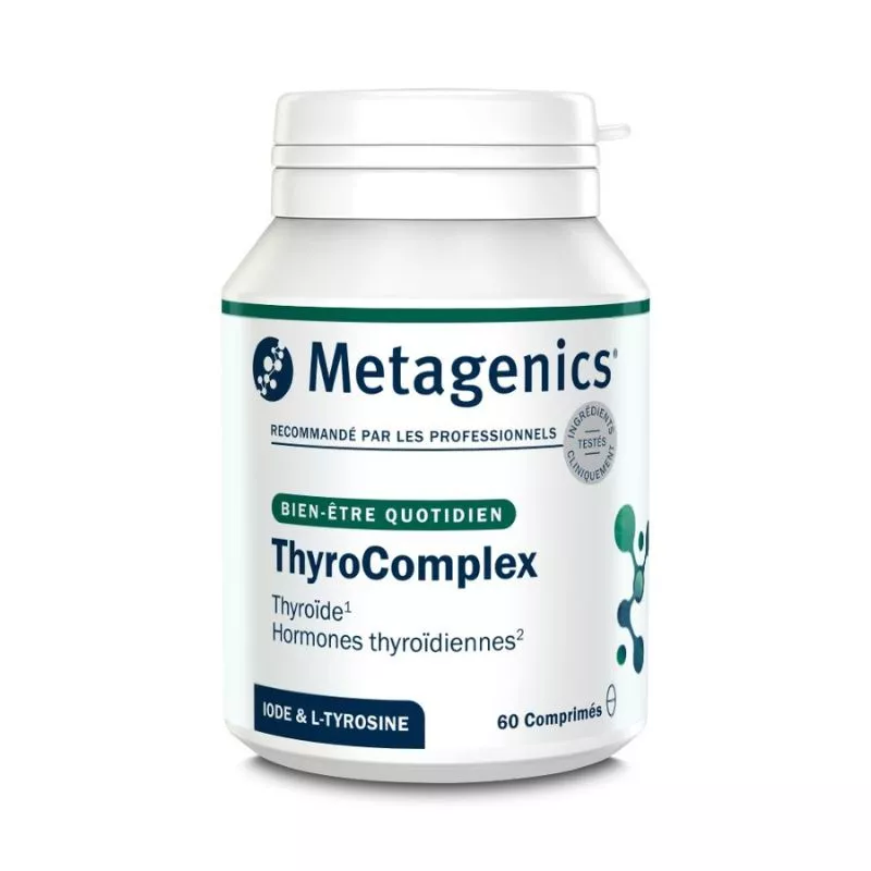 ThyroComplex Metagenics - Hormone thyroïdienne - 60 comprimés