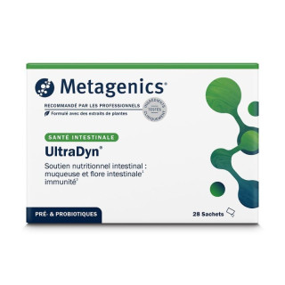 UltraDyn Metagenics - Soutien nutritionnel intestinal - 28 sachets