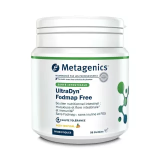 UltraDyn sans FODMAP Metagenics - Soutien nutritionnel intestinal - 56 portions tropical