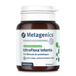 UltraFlora Infantis Metagenics - Santé intestinale des enfants - 60 gélules