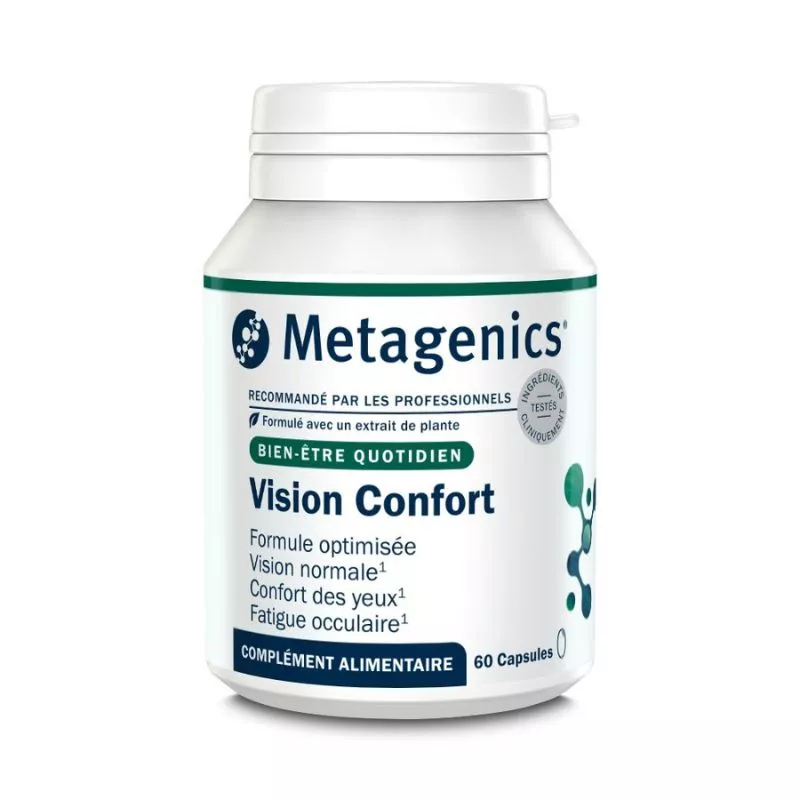 Vision Confort Metagenics - Confort des yeux - 60 capsules