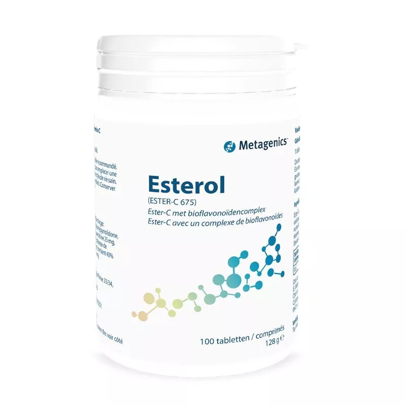 Vitamine C Esterol 675 Metagenics - Soutien immunitaire et fatigue passagère - 100 comprimés