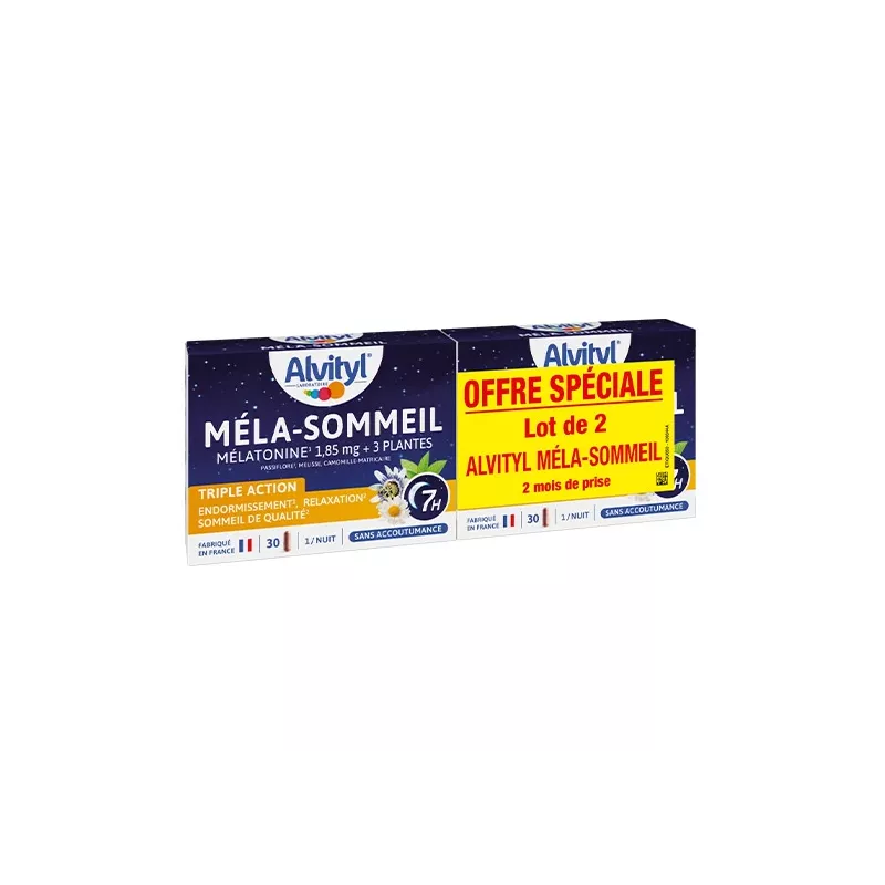 Urgo Méla-sommeil double action offre spéciale 2x30cp