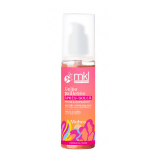 Gelée après soleil au monoï de Tahiti MKL - Pailletée et fraîche - 100ml