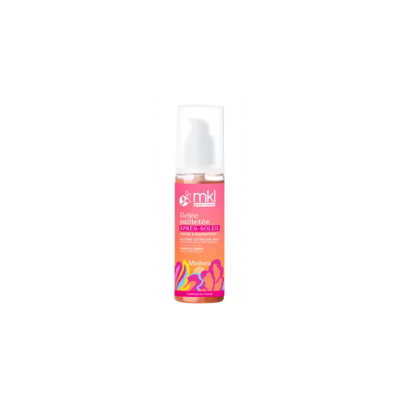 Gelée après soleil au monoï de Tahiti MKL - Pailletée et fraîche - 100ml