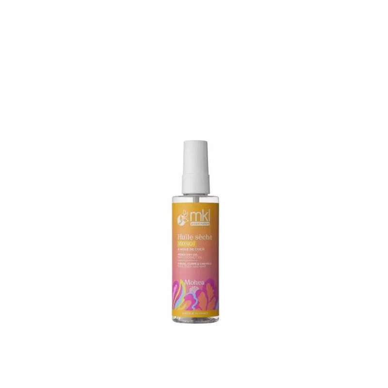 Huile sèche au monoï de Tahiti MKL - Corps, visage et cheveux - 100ml
