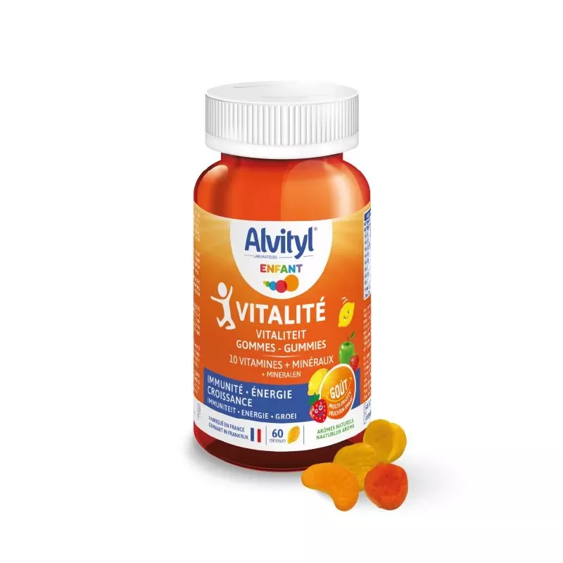 Alvityl vitalité - 60 gommes c'est sur Purepara.com