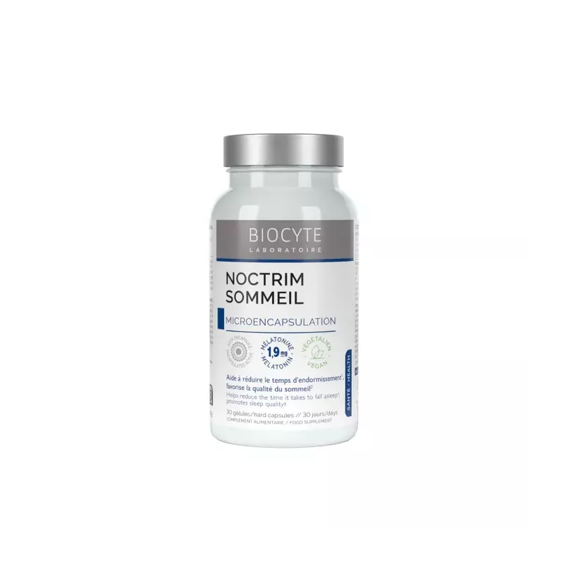 Noctrim Forte Biocyte Longevity - Mélatonine - 30 gélules