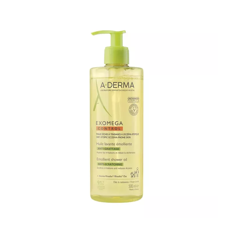 Aderma exomega control huile lavante emolliente 500ml
