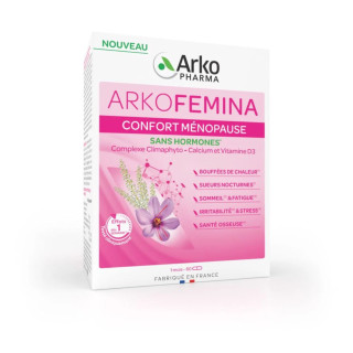 Arkofemina Arkopharma - Confort ménopause - 180 gélules