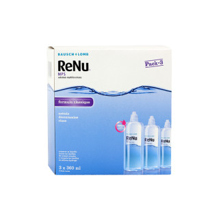 ReNu MPS solution multifonctions Bausch + Lomb - 3 x 360ml