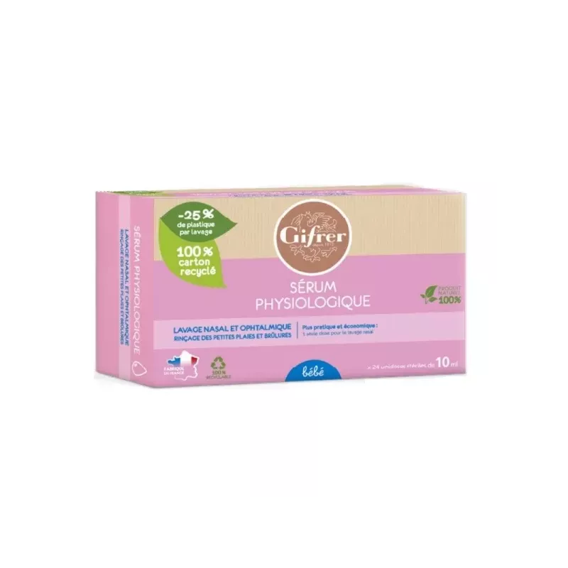 Sérum physiologique 24x10ml