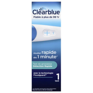 Test de grossesse détection rapide Clearblue x 1 unité