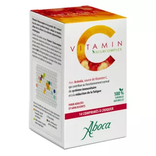 Vitamin C Naturcomplex Aboca - Système immunitaire & réduction de la fatigue - 14 comprimés à croquer