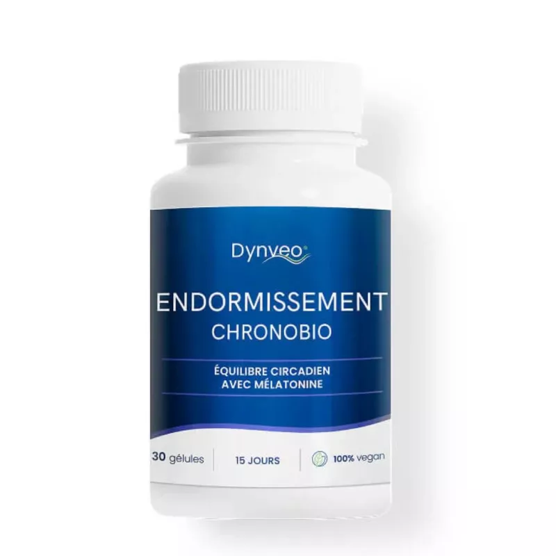 Complexe Endormissement Dynveo - Équilibre circadien avec mélatonine - 30 gélules