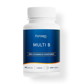 Multi B Complexe vitamines B Dynveo - Énergie, immunité & fonctions cognitives - 60 gélules