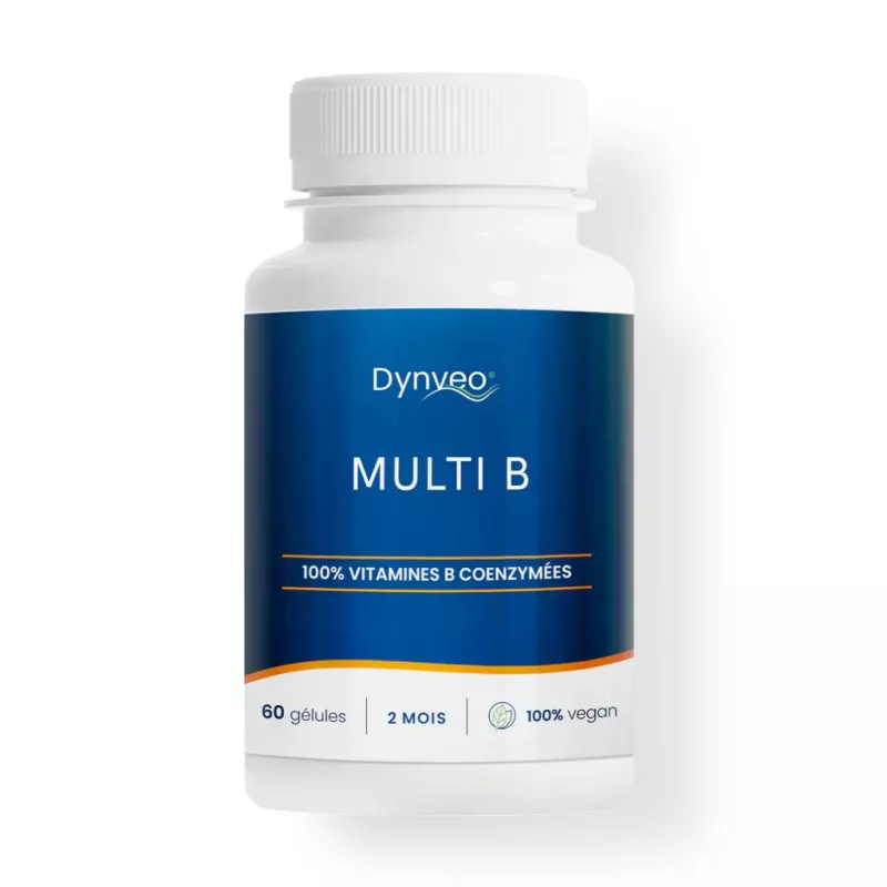 Multi B Complexe vitamines B Dynveo - Énergie, immunité & fonctions cognitives - 60 gélules