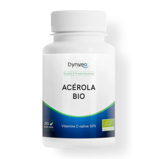 Acérola Bio Dynveo - Tonus et défenses immunitaires - 60 gélules